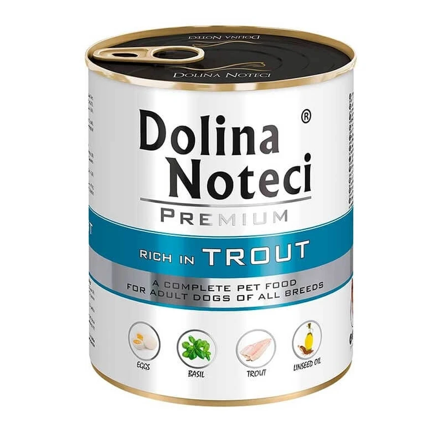 Dolina Noteci Premium (Долина Нотечі Преміум) Trout Adult Dogs - Консервований корм з фореллю для собак всіх порід; 800 г: ціни та характеристики