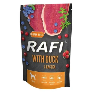 Dolina Noteci RAFI Dog with Duck - Влажный корм с уткой для взрослых собак; 500 г