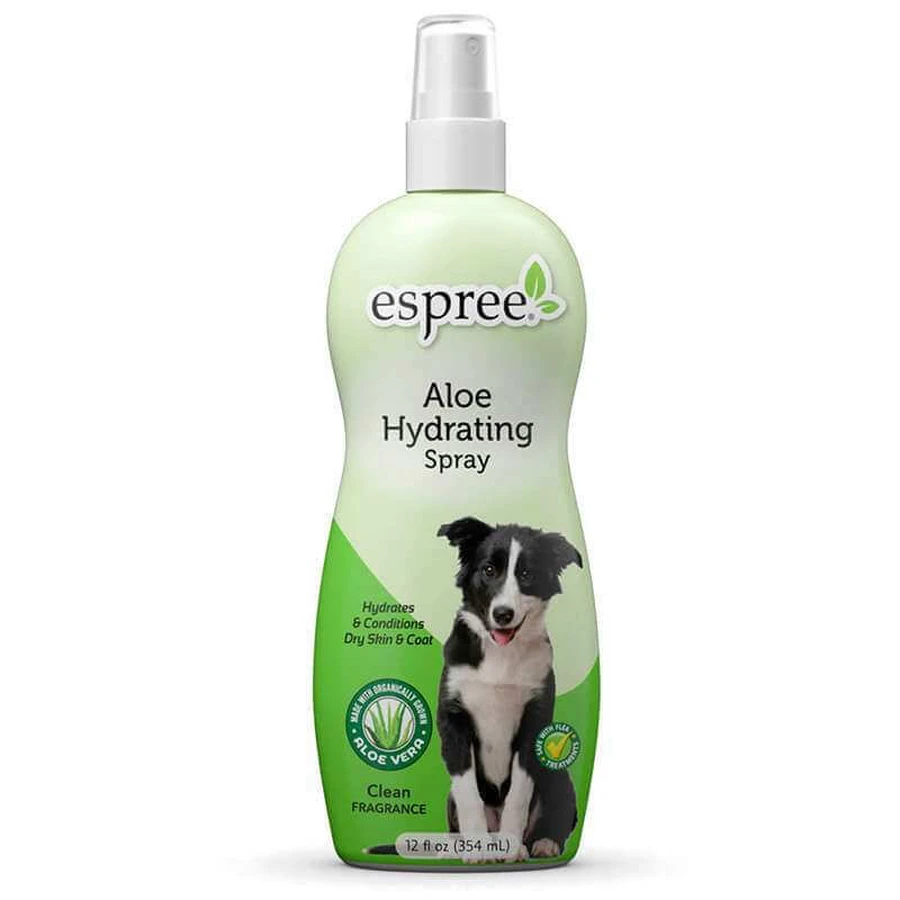 Espree (Эспри) Aloe Hydrating Spray - Суперувлажняющий спрей для мгновенного интенсивного увлажнения кожи и шерсти для собак и кошек; 355 мл: цены и характеристики