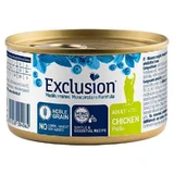 Exclusion Noble Grain Cat Adult Chicken - Консервированный монопротеиновый корм с курицей для взрослых котов; 85 г