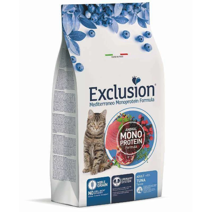 Exclusion Noble Grain Cat Adult Tuna - Монопротеїновий сухий корм з тунцем для дорослих котів всіх порід віком від 12 місяців; 1,5 кг: ціни та характеристики