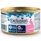 Exclusion Noble Grain Cat Kitten Chicken - Консервированный монопротеиновый корм с курицей для котят (2-12 мес); 85 г