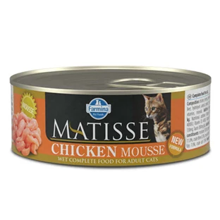 Farmina Matisse Cat Mousse Chicken – Консервований корм з куркою для котів (мус); 85 г