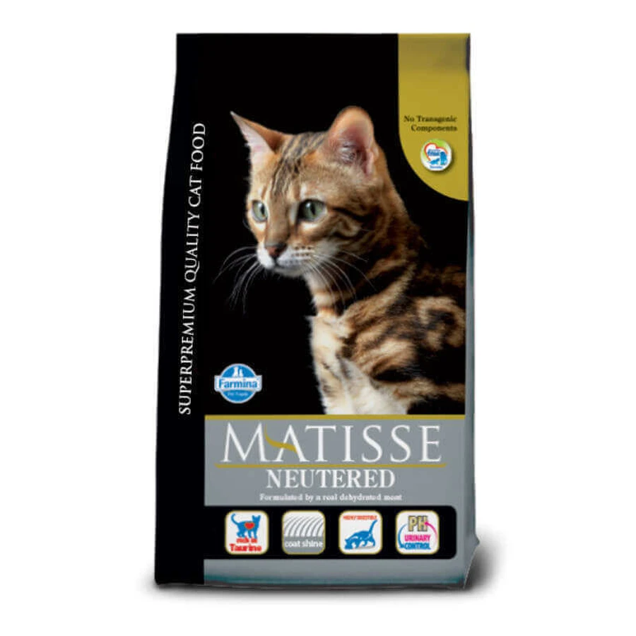 Farmina Matisse Cat Neutered Chicken – Сухий корм із куркою для стерилізованих кішок та кастрованих котів; 400 г: ціни та характеристики