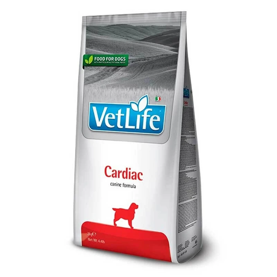 Farmina VetLife Cardiac – Cухой корм-диета с полбой и курицей для собак при хронической сердечной недостаточности; 2 кг: цены и характеристики