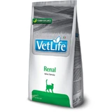Farmina VetLife Renal – Cухой корм-диета для кошек с заболеванием почек; 2 кг