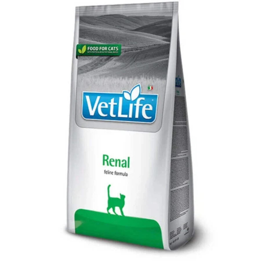Farmina VetLife Renal – Cухой корм-диета для кошек с заболеванием почек; 400 г: цены и характеристики