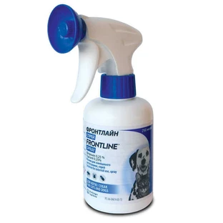 Frontline Spray (Фронтлайн Спрей) by Boehringer Ingelheim - Противопаразитарный спрей от блох и клещей для собак и кошек; 250 мл