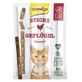 GimСat (ДжимКэт) Sticks - Лакомство с курицей и печенью для кошек; 20 г