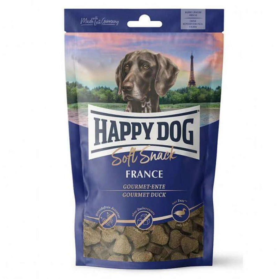 Happy Dog (Хеппи Дог) SoftSnack France - Мягкие снеки с уткой для собак различних пород; 100 г: цены и характеристики