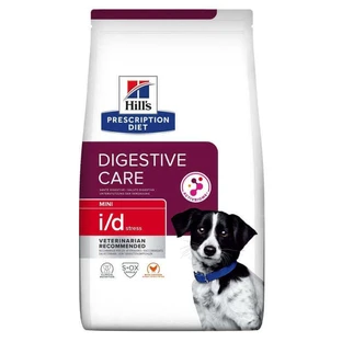 Hill's Prescription Diet i/d Stress Mini (ActivBiome+) - Корм-дієта з куркою та інноваційною сумішшю пребіотичних харчових волокон для собак, що допомагає впоратися зі стресом; 1 кг