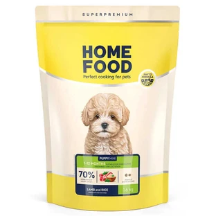 Home Food (Хоум Фуд) for Puppies - Сухий корм з ягнятиною та рисом для цуценят малих порід; 1,6 кг