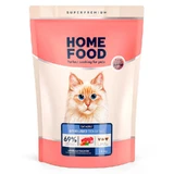 Home Food (Хоум Фуд) Сухой корм «Ягненок и лосось» для взрослых котов с чувствительным пищеварением; 1,6 кг