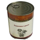 Hubertus Gold (Хубертус Голд) - Консервированный корм говядина с рисом для активных собак; 800 г