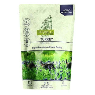 Isegrim (Изегрим) Pouch Roots Turkey Monoprotein - Консервированный монопротеиновый корм с индейкой для взрослых собак; 410 г