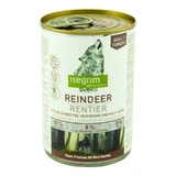 Isegrim (Изегрим) Reindeer - Консервованный корм с мясом северного оленя, черникой, грибами и травами для собак; 400 г