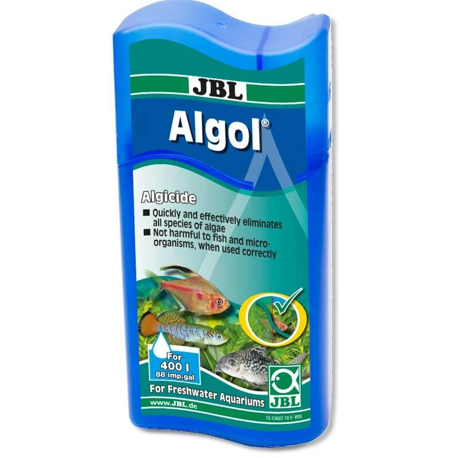 JBL (ДжиБиЭль) Algol - Кондиционер для борьбы с водорослями в пресноводном аквариуме; 100 мл: цены и характеристики