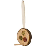 JR Farm (Джиэр Фарм) Birds Pecking disc Trio – Деревянный диск с зёрнами, овощами и травами для декоративных птиц; 70 г