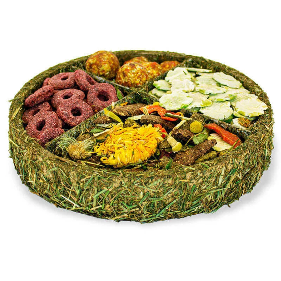 JR Farm (Джиэр Фарм) Gourmet-Plate – Съедобная тарелка с лакомствами для грызунов; 100 г: цены и характеристики
