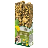 JR Farm (Джиэр Фарм) Grainless Farmys Dandelion-Zucchini - Беззерновое лакомство с одуванчиком и цуккини в форме палочек для грызунов; 140 г