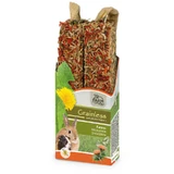 JR Farm (Джиэр Фарм) Grainless Farmys Wild Seed-Thistle Blossom - Беззерновое лакомство с лепестками дикого чертополоха в форме палочек для грызунов; 140 г