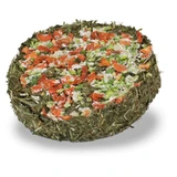 JR Farm (Джиер Фарм) Hay-Cake Vegetables - Ласощі з овочами для карликових кроликів та гризунів; 75 г