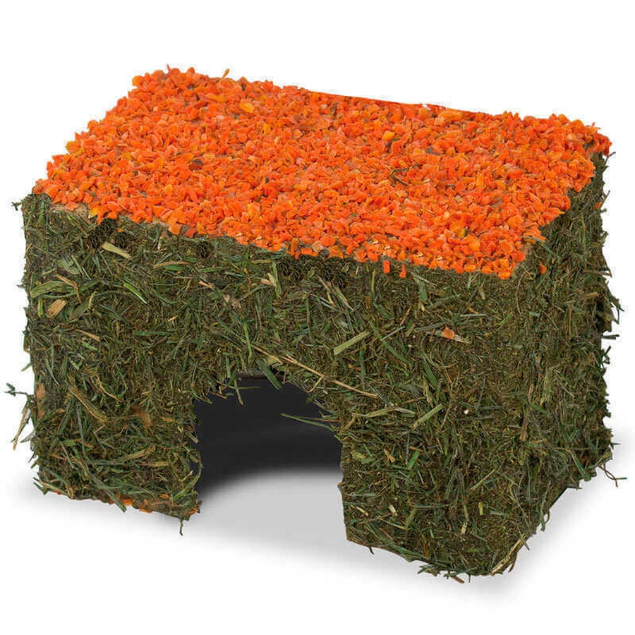 JR Farm (Джиэр Фарм) Hay-House Carrot – Домик из сена и моркови для грызунов; 75 г: цены и характеристики