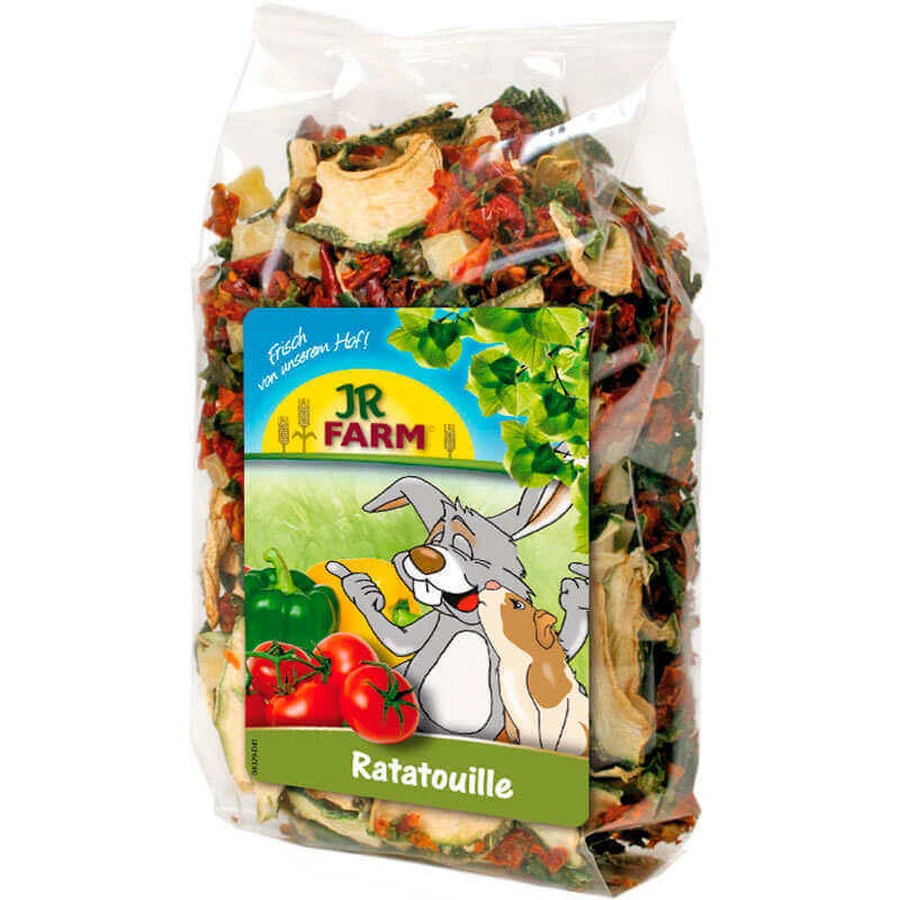 JR Farm (Джиер Фарм) Ratatouille – Рататуй з сирою клітковиною для гризунів; 100 г: ціни та характеристики