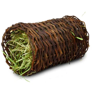 JR Farm (Джиэр Фарм) Willow Hay Tunnel – Ивовый тоннель с сеном для карликовых кроликов, дегу и других грызунов; 200 г