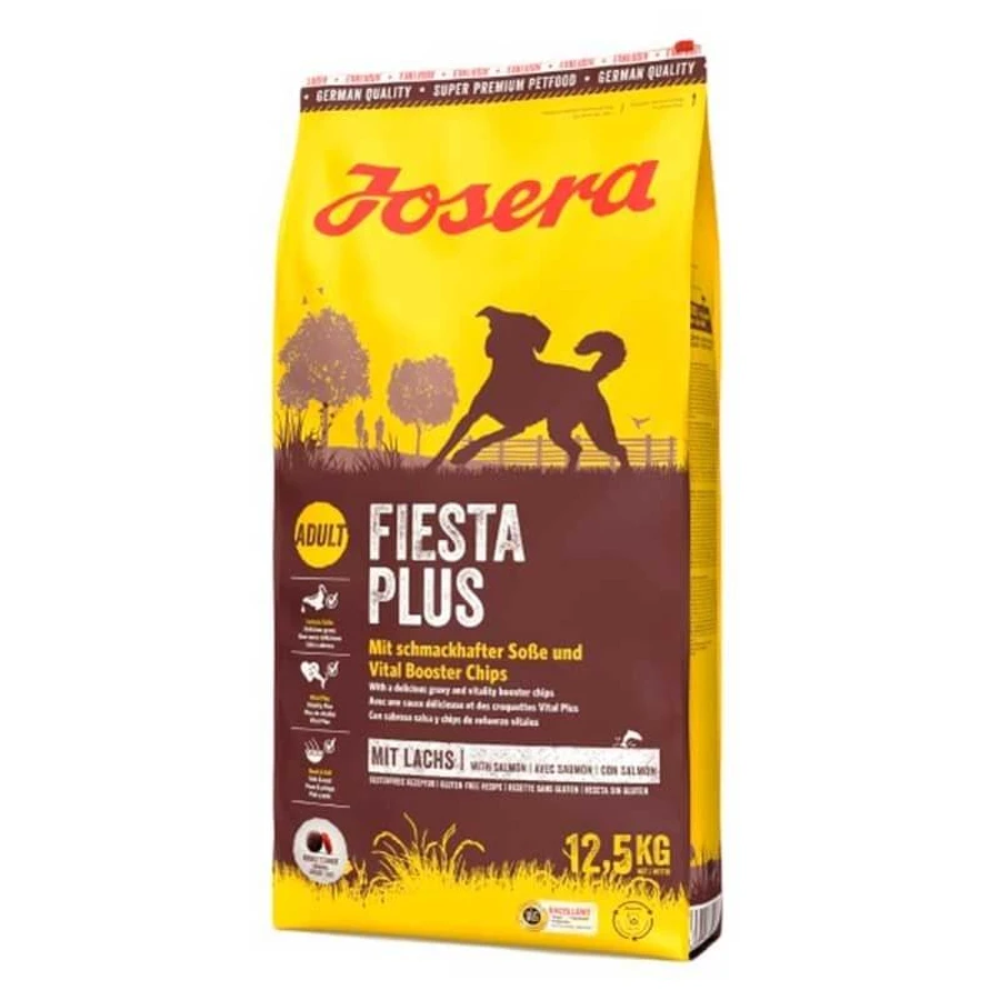 Josera FiestaPlus – Сухий корм з лососем і домашньою птицею для собак; 12,5 кг: ціни та характеристики