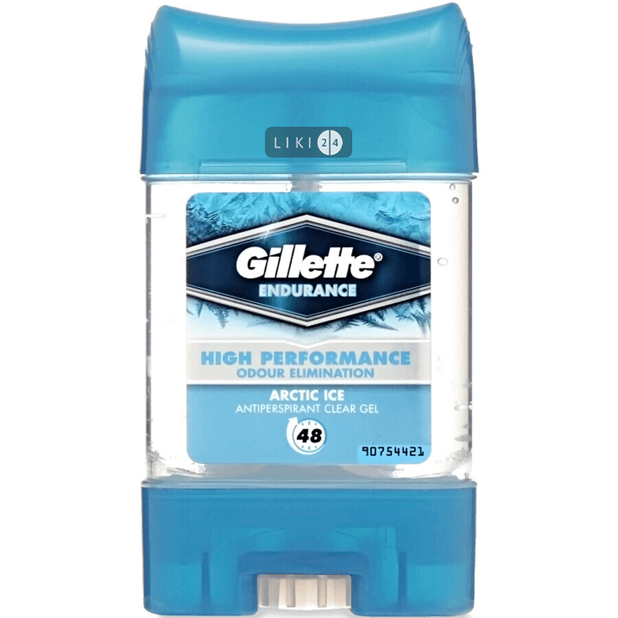 Гелевий дезодорант-антиперспірант Gillette Arctic Ice 70 мл: ціни та характеристики