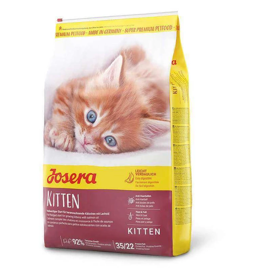 Josera Kitten - Сухий корм з маслом лосося для підростаючих кошенят, вагітних і лактуючих кішок; 400 г: ціни та характеристики