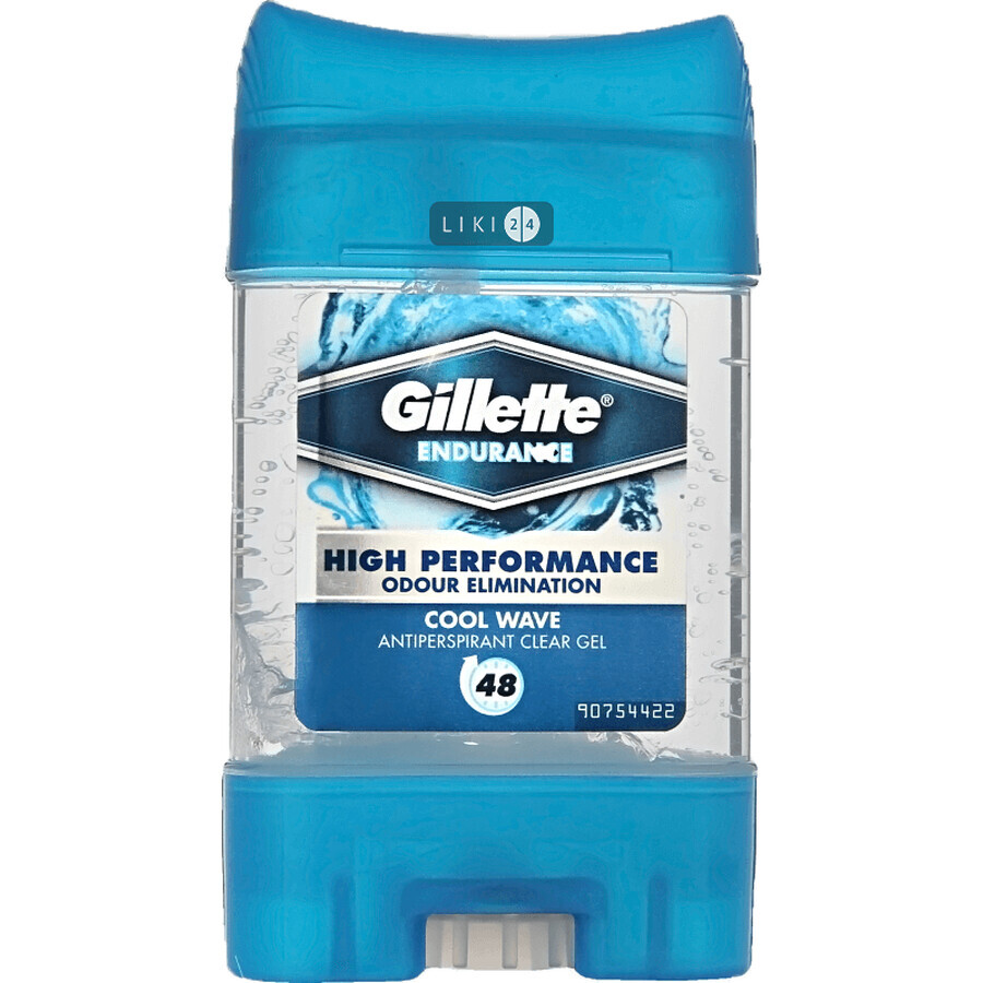 Гелевий дезодорант-антиперспірант Gillette Cool Wave 70 мл: ціни та характеристики