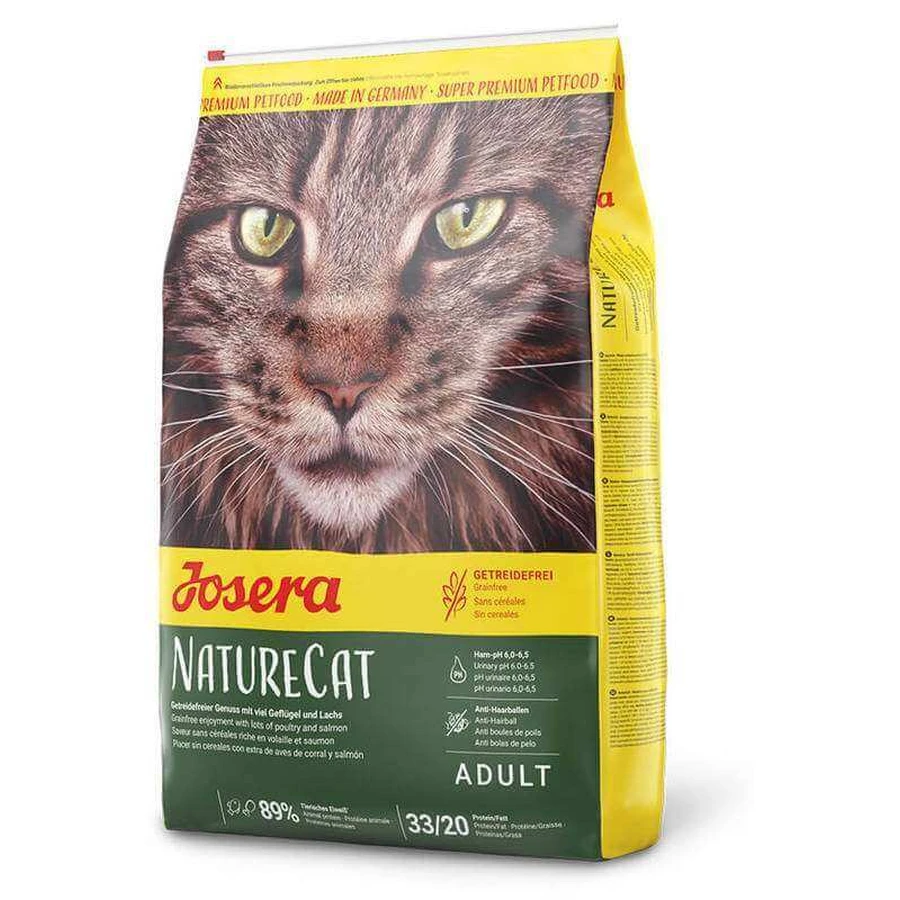Josera Nature Cat - Сухой корм с лососем для котов с чувствительным пищеварением; 400 г: цены и характеристики