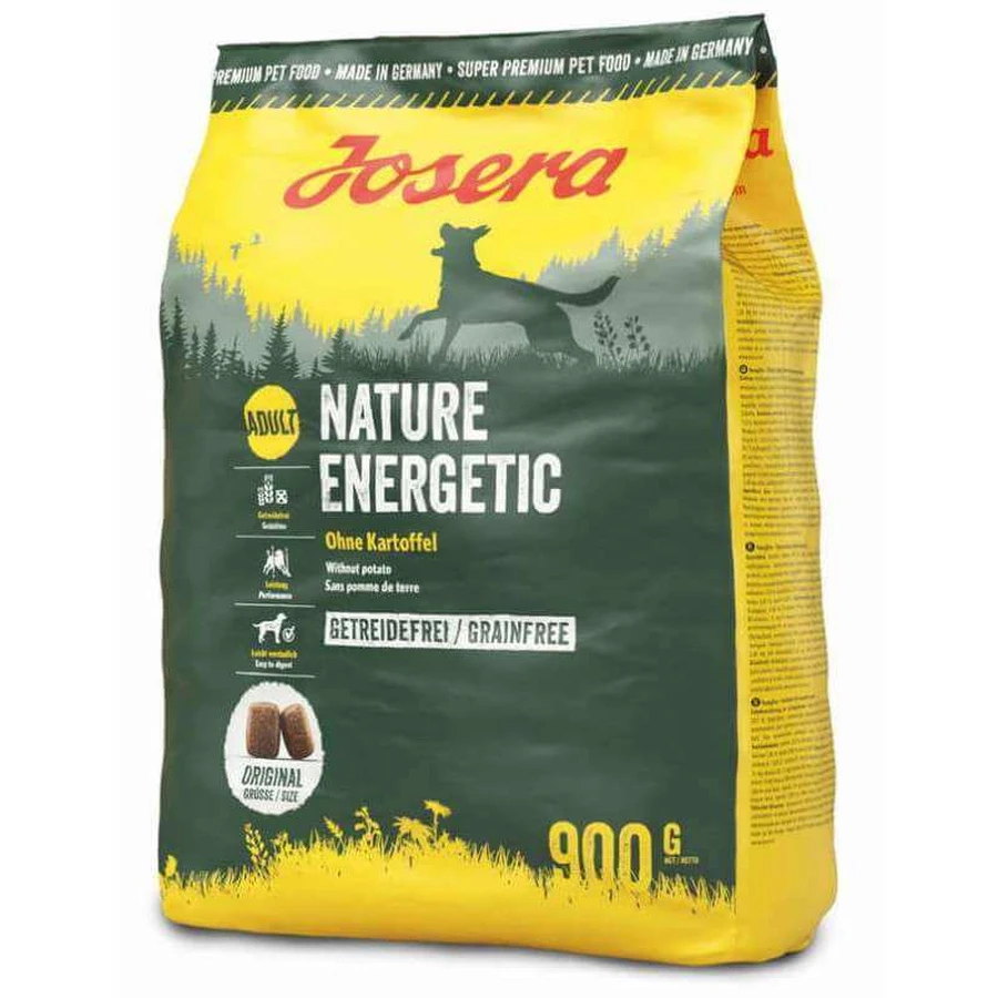 Josera Nature Energetic - Сухой беззерновой корм для взрослых собак; 900 г: цены и характеристики