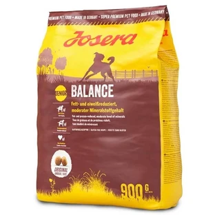 Josera Senior Balance - Повноцінний сухий корм для старіючих і малоактивних собак; 900 г