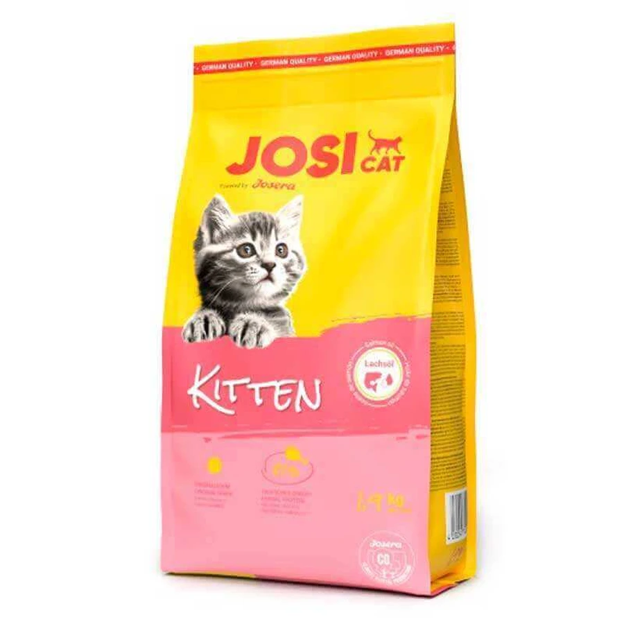 JosiCat Kitten - Сухой корм с домашней птицей для котят, беременных и лактирующих кошек; 1,9 кг: цены и характеристики