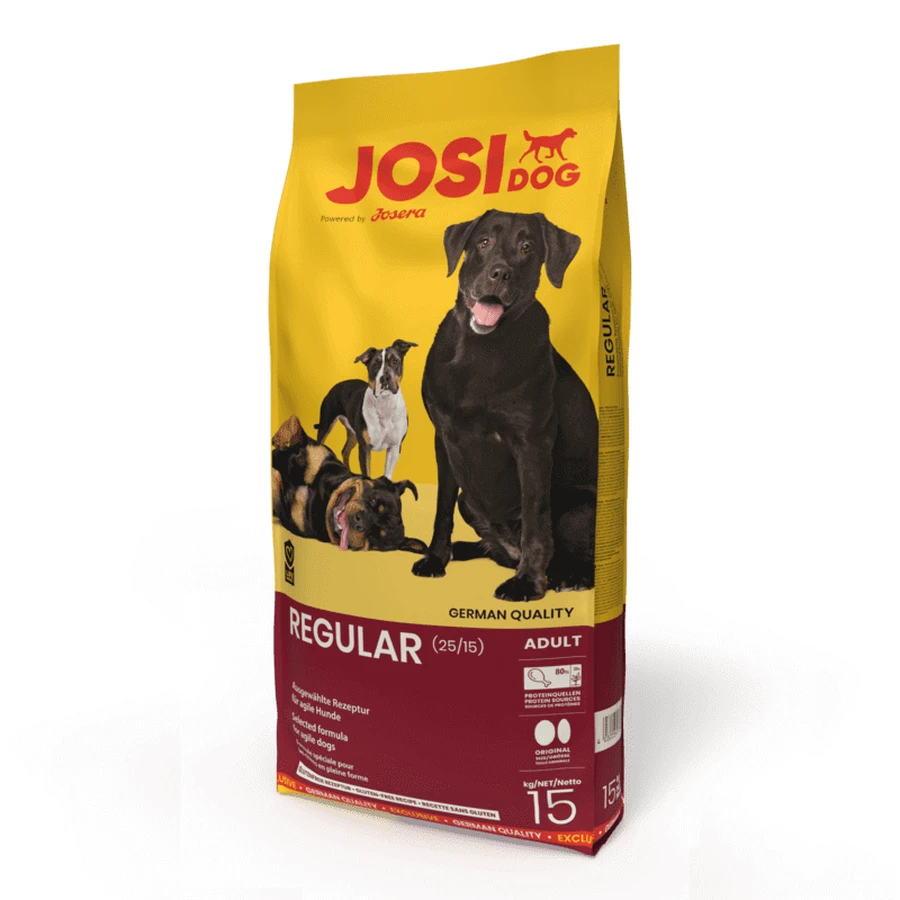 JosiDog by Josera Adult Regular (25/12) - Сухий корм для дорослих собак з високими енергетичними потребами; 15 кг: ціни та характеристики