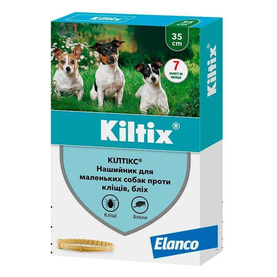 Kiltix (Килтикс) by Elanco Animal - Противопаразитарный ошейник для собак от блох и клещей; 35 см: цены и характеристики