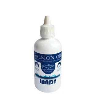 Landy (Ленді) Salmon Oil - Лососева олія для котів та собак; 100 мл