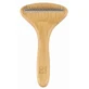 M-Pets (М-Петс) Bamboo Rake Comb with Rotating Teeth - Гребінець з зубами, що обертаються, з бамбука для собак та котів; 16 зуб.