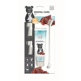 M-Pets (М-Петс) Dental Care Set - Beef flavor Toothpaste Kit - Набір для догляду за зубами із зубною пастою зі смаком яловичини для собак; Комплект