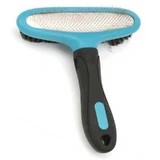 M-Pets (М-Петс) Double - Sided Slicker Brush - Щітка-пуходерка двостороння для собак; 15x17 см