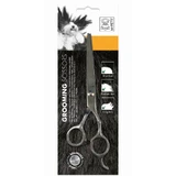 M-Pets (М-Петс) Grooming Steel Straight Scissor - Ножницы прямые, стальные для стрижки собак; 6x20x0,7 см