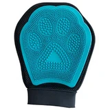 M-Pets (М-Петс) Hairdo Grooming Mitt – Масажна рукавичка для вичісування собак; 18х24 см (Блакитний / Чорний)