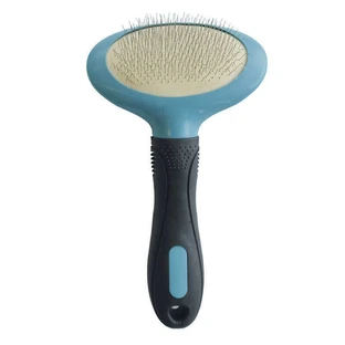M-Pets (М-Петс) Hairdo Oval Slicker Brush - Щітка-пуходерка овальна для догляду за шерстю собак; S