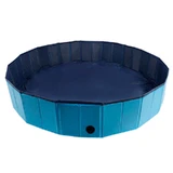 M-Pets (М-Петс) PLUF Swimming Pool - Складной бассейн для собак; L (160х30 см) (Синий / Голубой)
