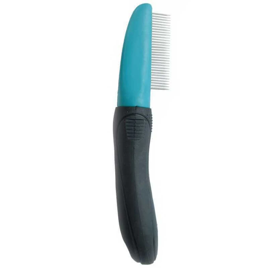 M-Pets (М-Петс) Regular Comb - Расческа с зубьями средней длины для ухода за шерстью собак; 4x19,5 см: цены и характеристики