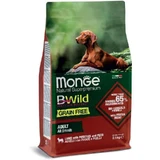 Monge BWild Grain Free Lamb Adult All Breeds - Беззерновой корм с ягненком для взрослых собак различных пород; 2,5 кг