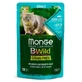 Monge BWild Grain Free Wet Cod Fish Adult Cat - Вологий беззерновий корм із тріски з креветками та овочами для дорослих кішок (шматочки в соусі); 85 г